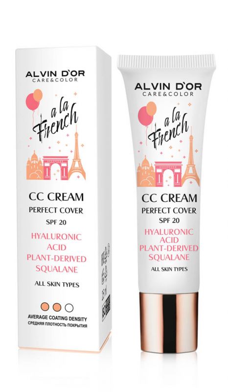 Alvin D`or A LA FRENCH ALF-02 Tinted CC Cream SPF 20 tone 03 Tan 25ml